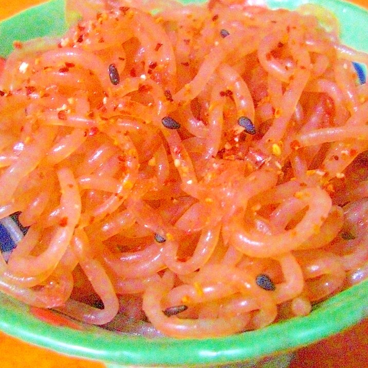 ためしてガッテン裏ワザ しらたきのさっと炒め レシピ 作り方 By Nyan2 楽天レシピ